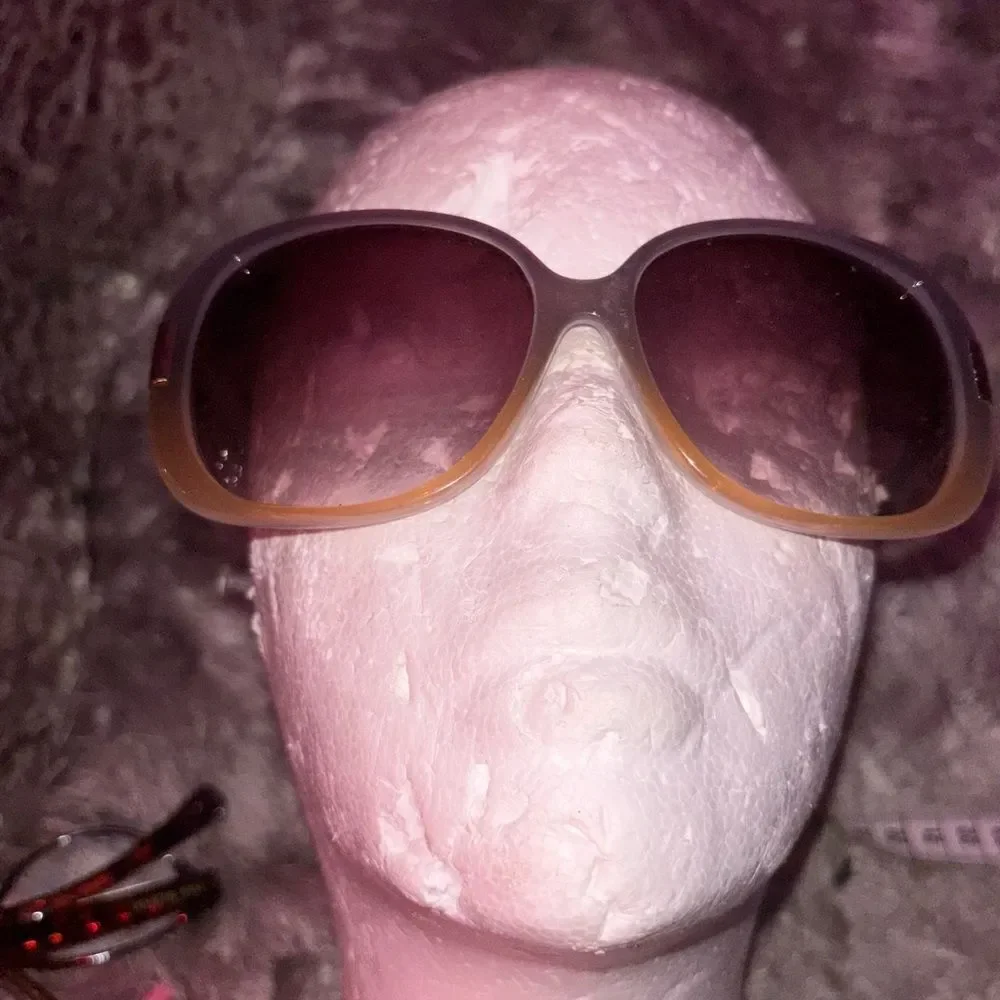 Tommy Hilfiger Sunglasses marble eyewear two tone glasses oversized accessory